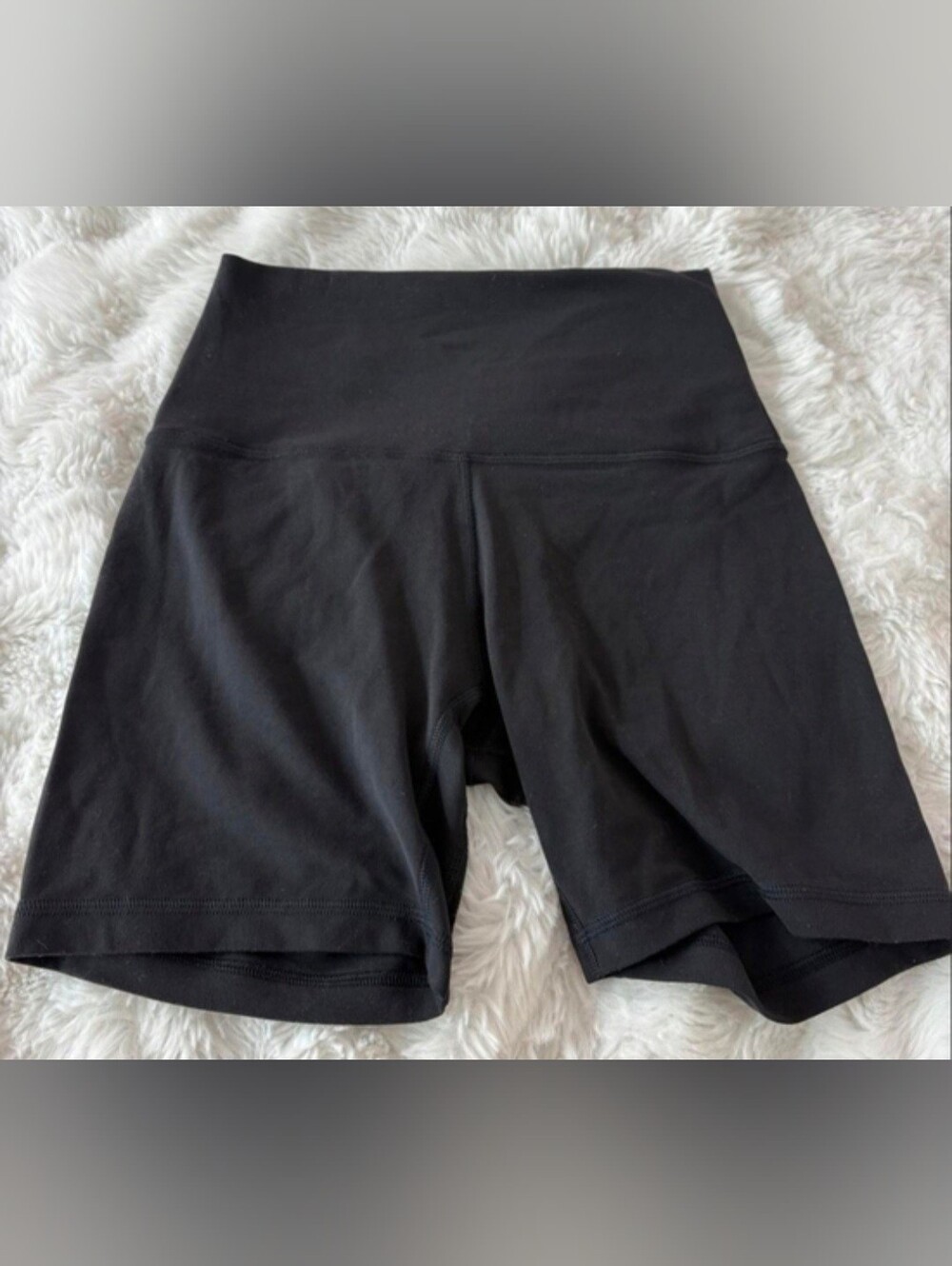 lululemon athletica 🖤 Black High-Rise Bike Shorts🖤 {"6 inch}